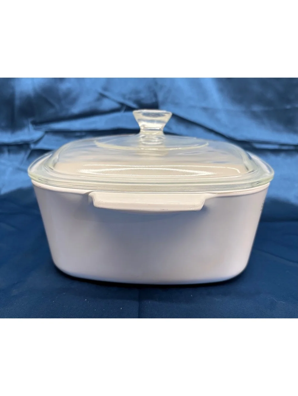 Vintage CorningWare Yellow Daisy A-1 1/2-B Casserole Dish With Pyrex P-7-C Lid